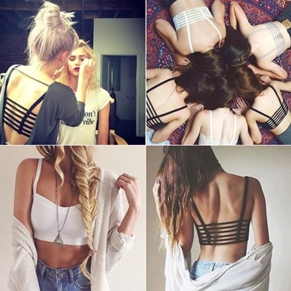 🌸 Caged-Back Bralette🌸